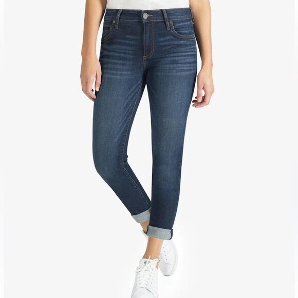 Kut From The Cloth Blue Ankle Length Jeans Pants(Size 8) - Picture 1 of 11